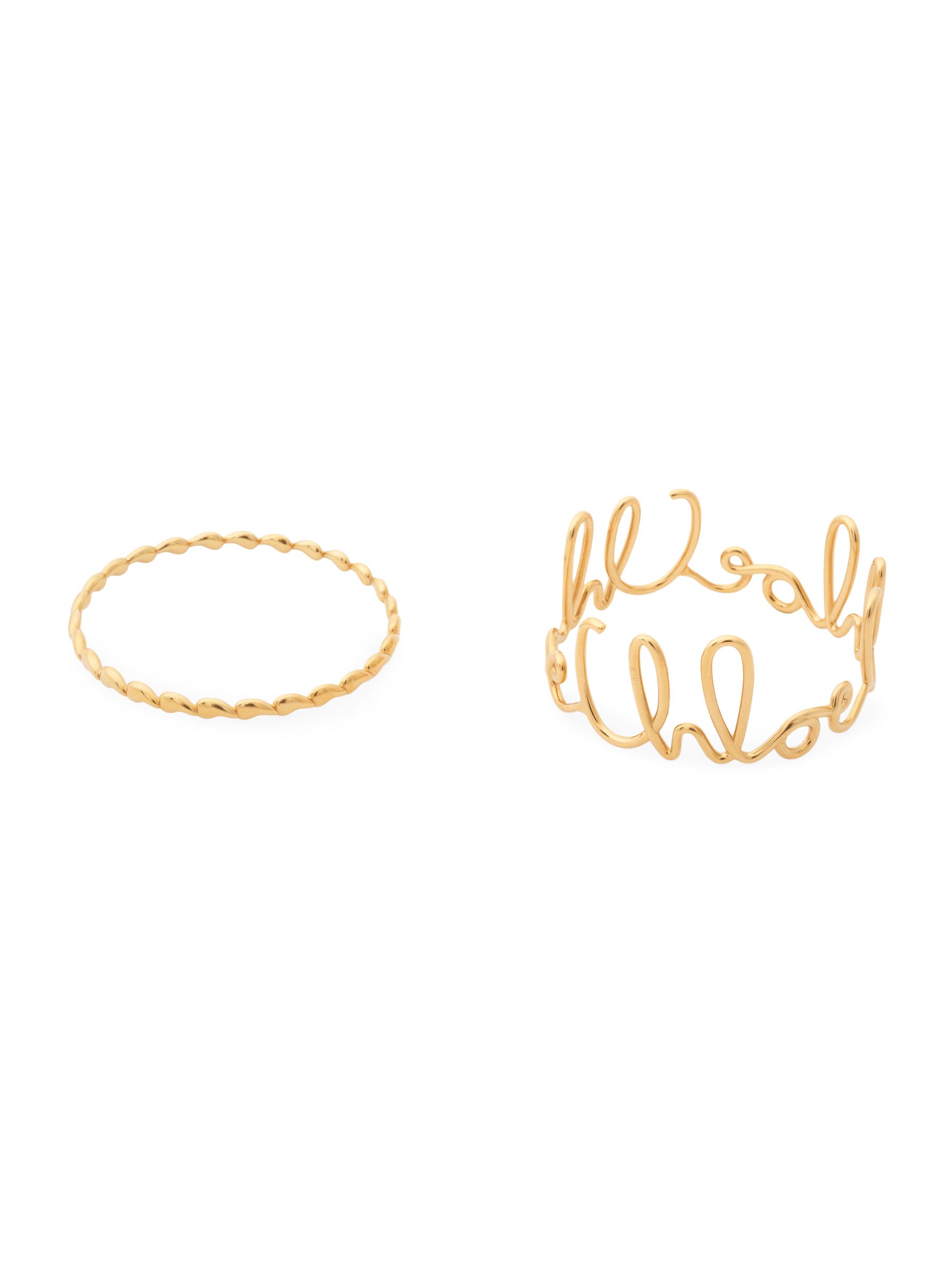 Chloe ゴールドトーン カフ ブレスレット 人気 Chloé クロエ バナナブレスレット の金色 CHC24WFB32CB79DC