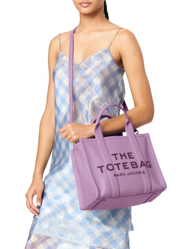 #2: حقيبة اليد الجلدية المتوسطة - أرجواني