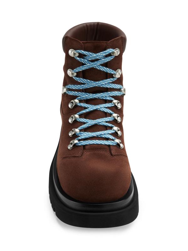 #3: أحذية المشي من جلد الغزال - كراميل