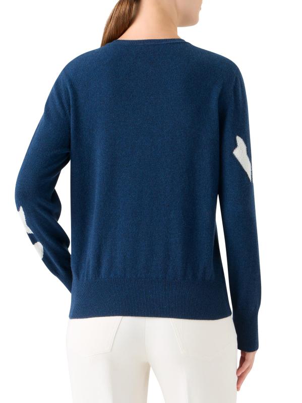 #4: سترة من مزيج الكشمير التجريدي - جينز إكرو