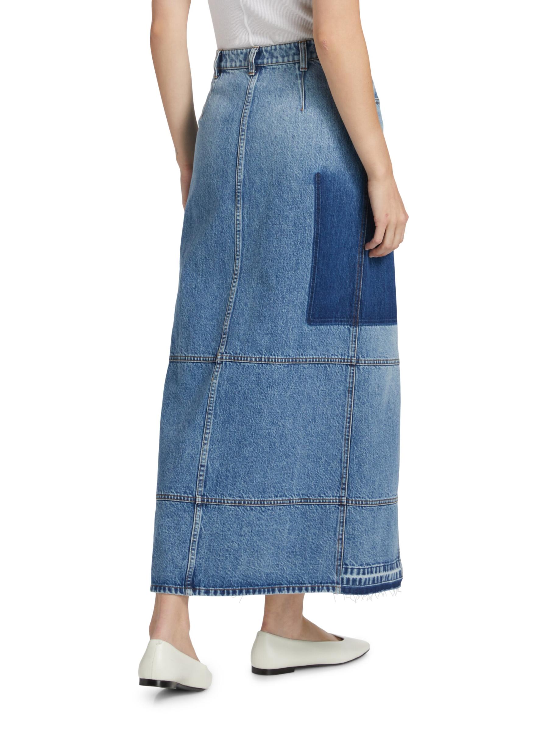 Diesel De-Pago デニム マキシスカート | ブルー | FARFETCH JP