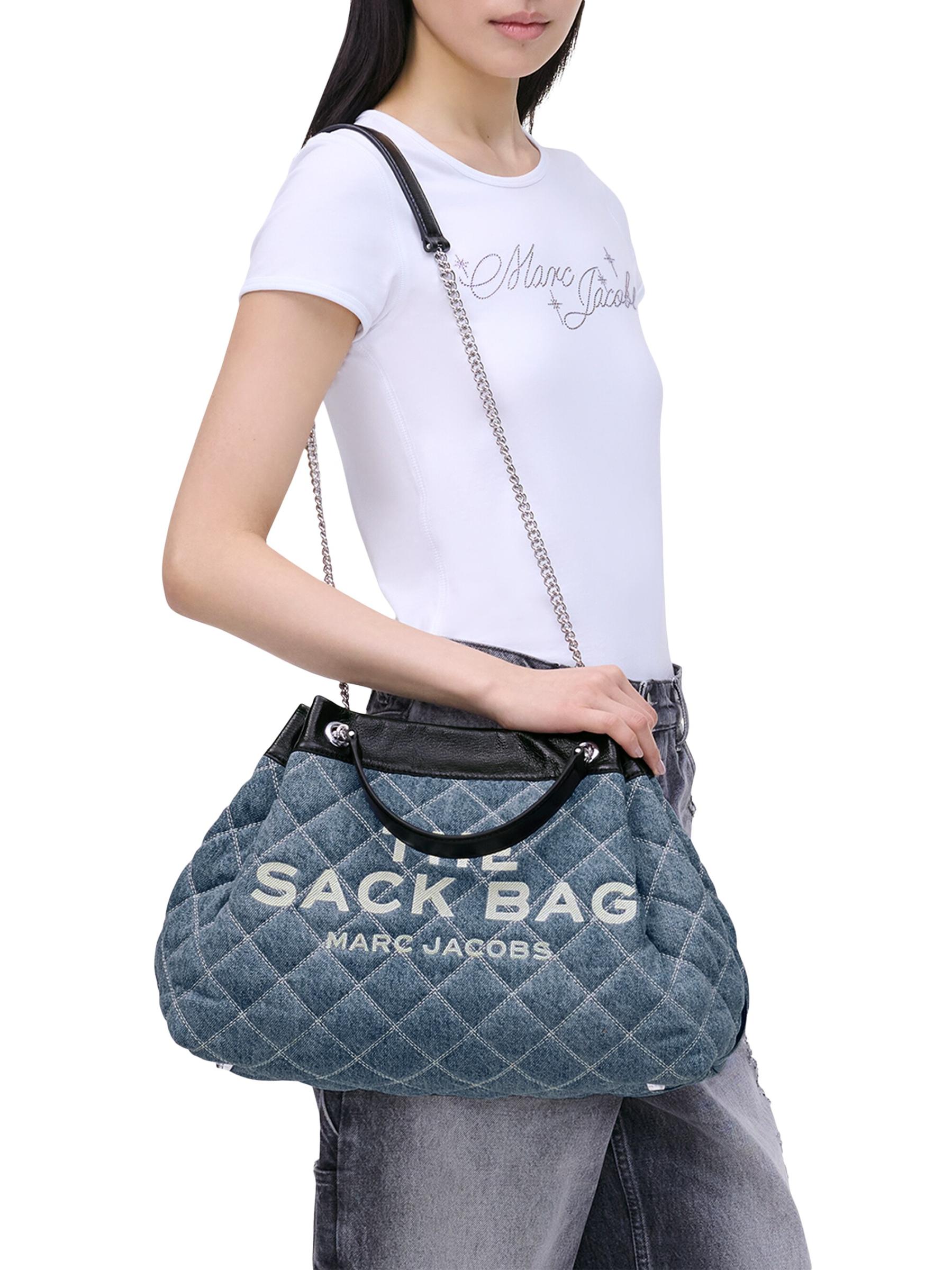 ショルダーバッグ・ポシェット The Large Chain Sack Shoulder Bag - Marc Jacobs - Cotton - B Marc Jacobs The Large Chain Sack Shoulder Bag | Neiman Marcus