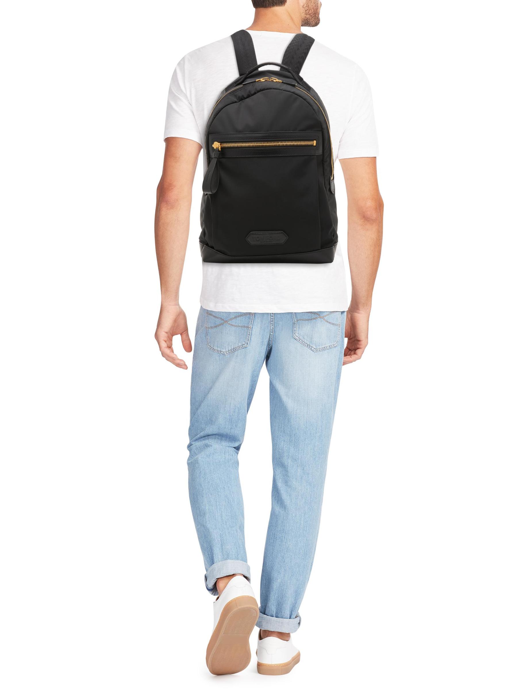 Tom Ford - ナイロン＆レザーバックパック をオンライン購入 | Saks