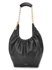 【Loewe】スクイーズ ミディアム レザー ショルダーバッグ LOEWE Squeeze レザー ミディアム ショルダーバッグ チェーン