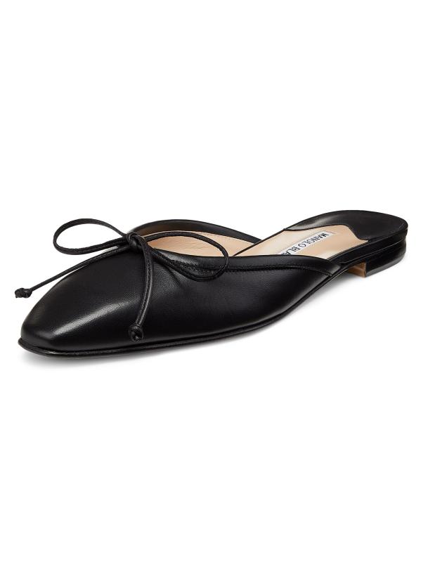 MANOLO BLAHNIK マノロブラニク エバクム レザー ミュール MANOLO BLAHNIK マノロブラニク ミュール MAYSALE SUEDE DAIM