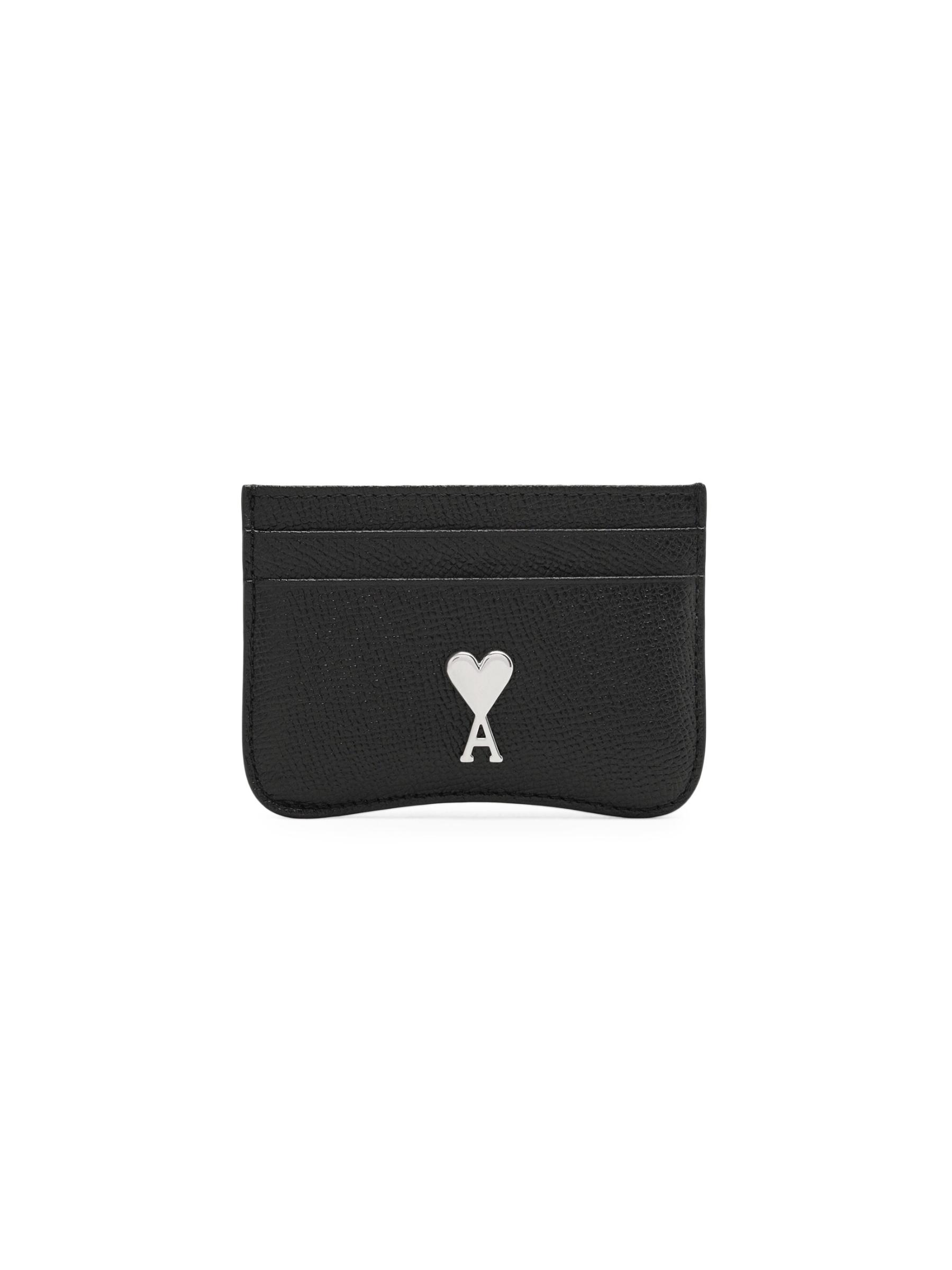レザーカードケース ☆ Ami Paris AMI Paris - パリ・レザー・カードケース をオンライン購入