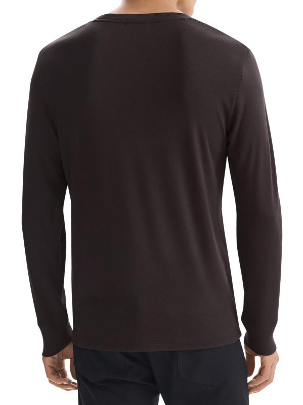 #3: تيشيرت إيسينشيال أنيمون ميلانو بأكمام طويلة - براونوود