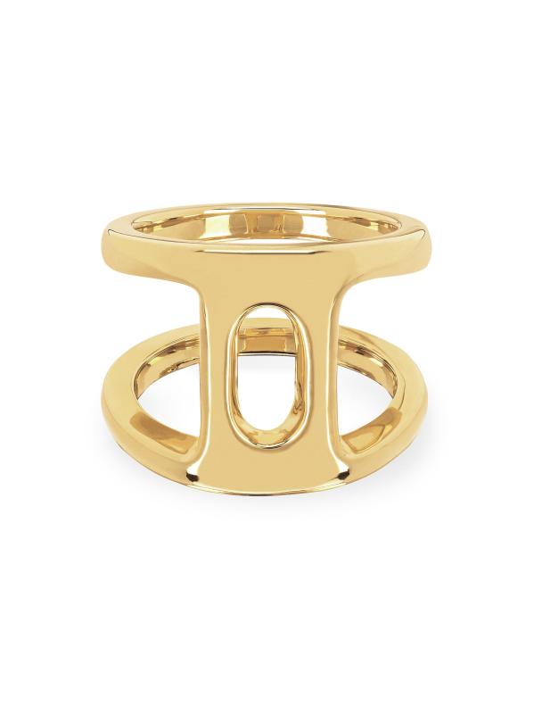 خاتم دايم فانتوم II من الذهب الأصفر عيار 18 قيراطًا