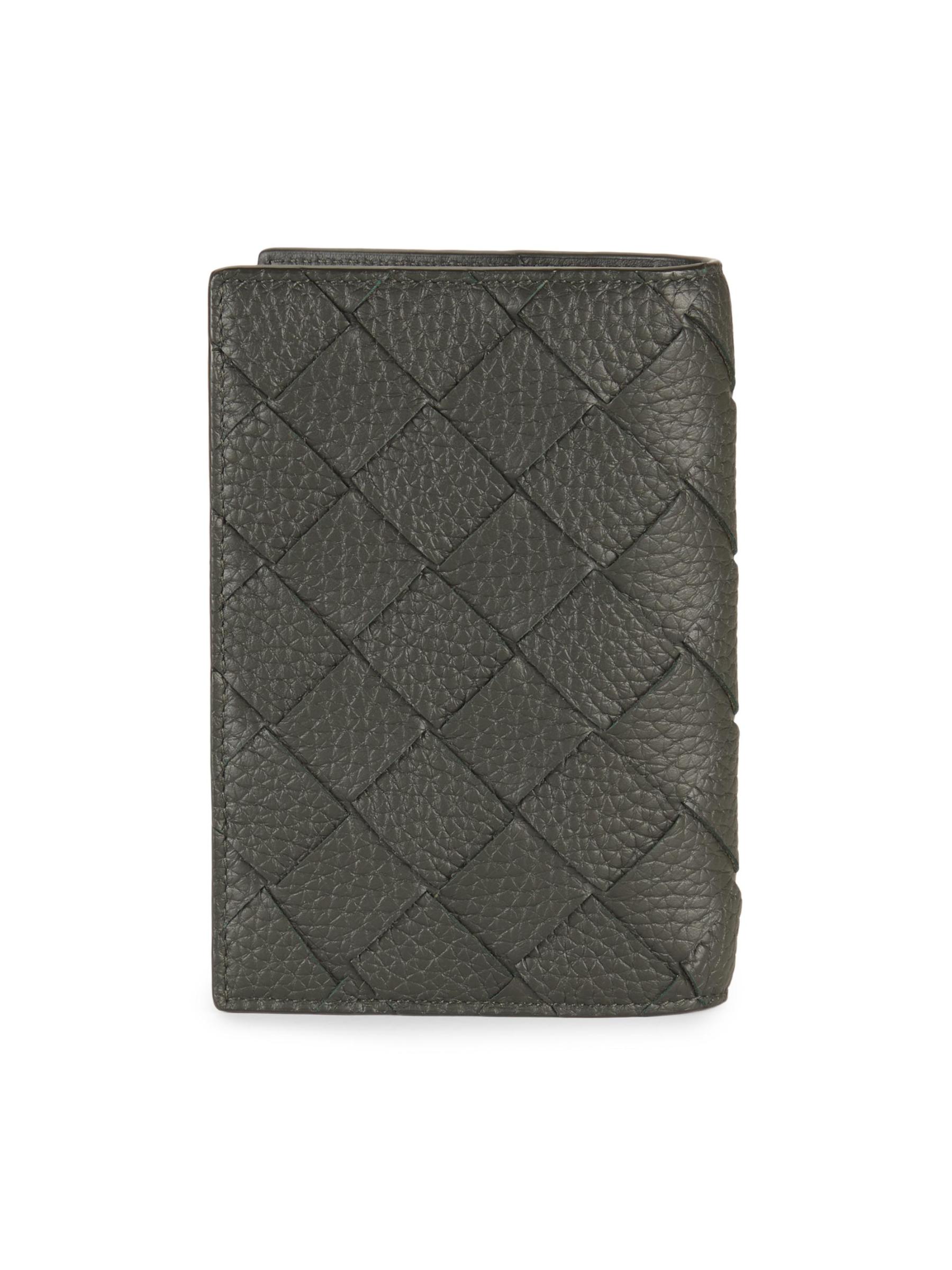 BOTTEGA VENETA イントレチャート パスポートケース イントレチャート パスポートケース のために メンズ で ブラック