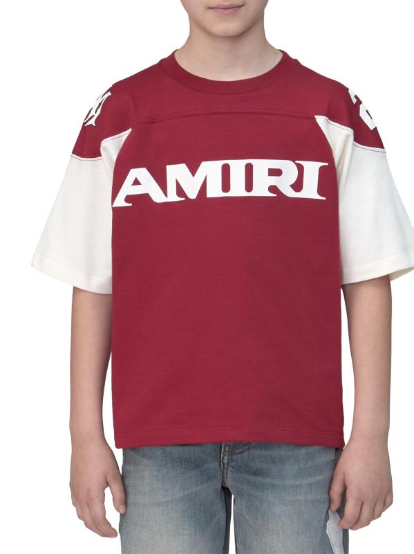 تي شيرت رياضي بشعار ليتل كيد آند كيد