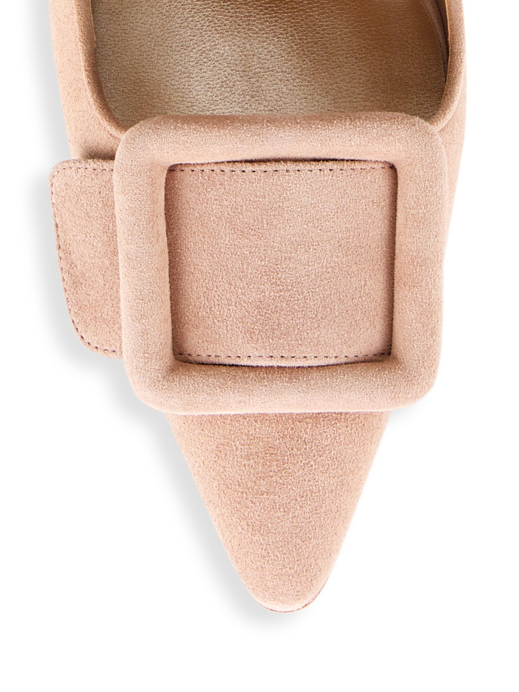 MANOLO BLAHNIK メイセール 70mm スエード ミュール 関税送料込 MANOLO BLAHNIK メイセール 70mm スエード ミュール 関税送料込