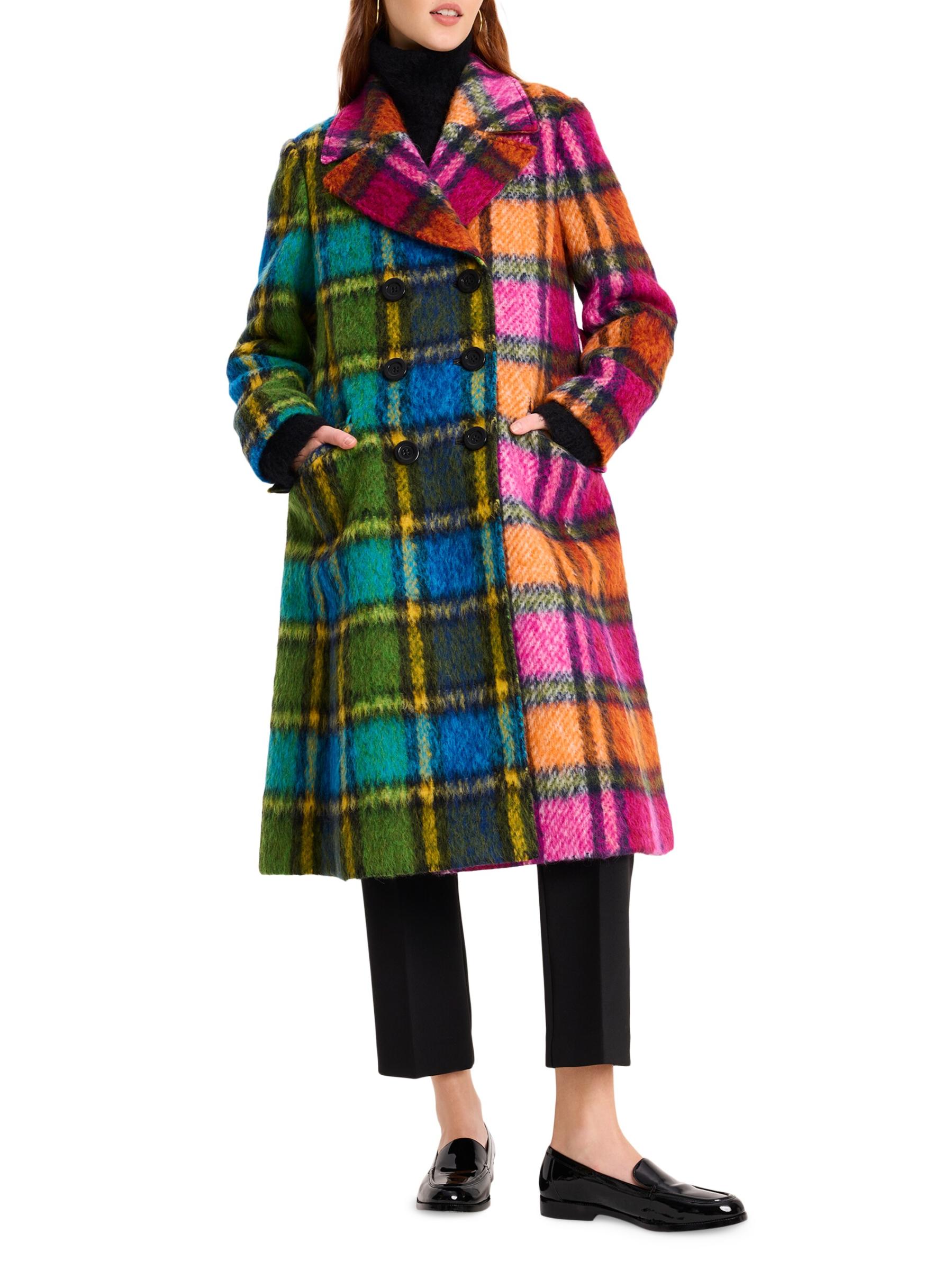 Shop Kate Spade New York - Mainline Grand Plaid Wool Double
