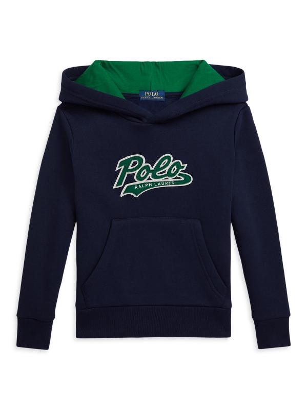 سترة صوفية من مزيج القطن بشعار Little Boy
s 
Boy
s