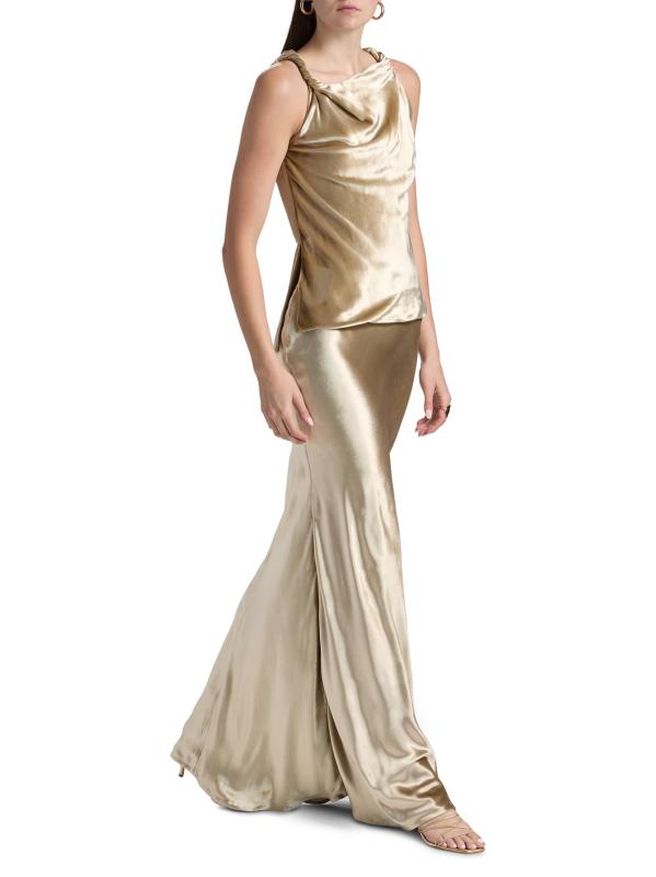 #7: بلوزة سليما فيلفيت - شامبانيا