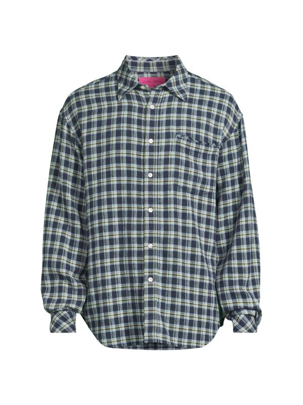 قميص Dune Plaid للشاطئ