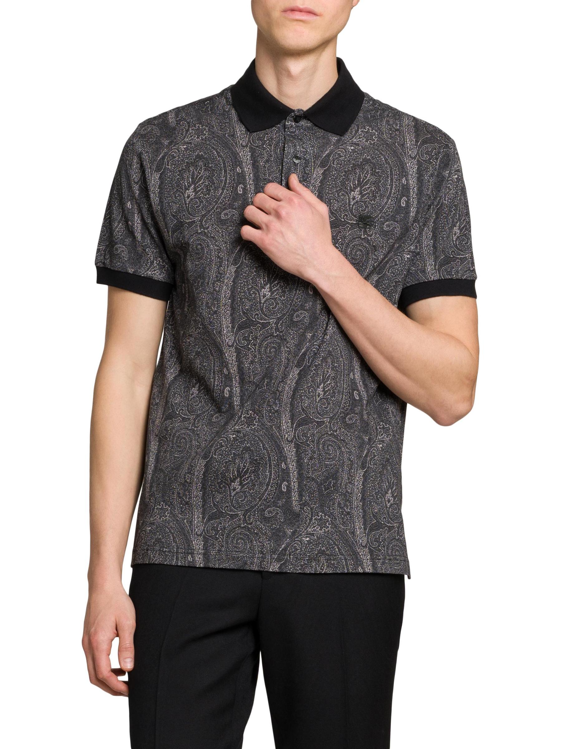 ETRO - ペイズリー・コットン・ポロ・トップ をオンライン購入 | Saks