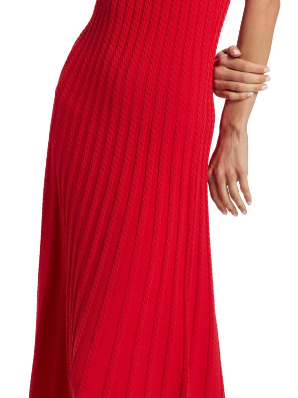 #5: سترة بأكمام قصيرة مزينة بطرز كابلي - بابايا