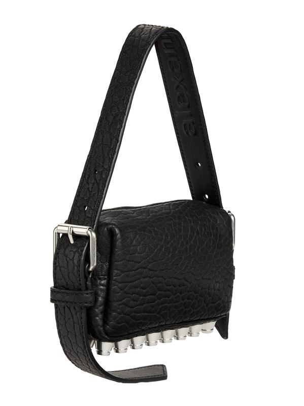 Shop Alexander Wang - Mini Ricco Leather Top Handle Bag