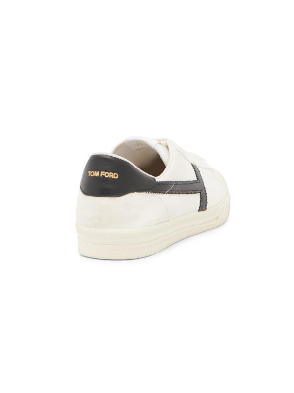 Shop Tom Ford - Jarvis Leather Low-Top Sneakers | Saks Fifth