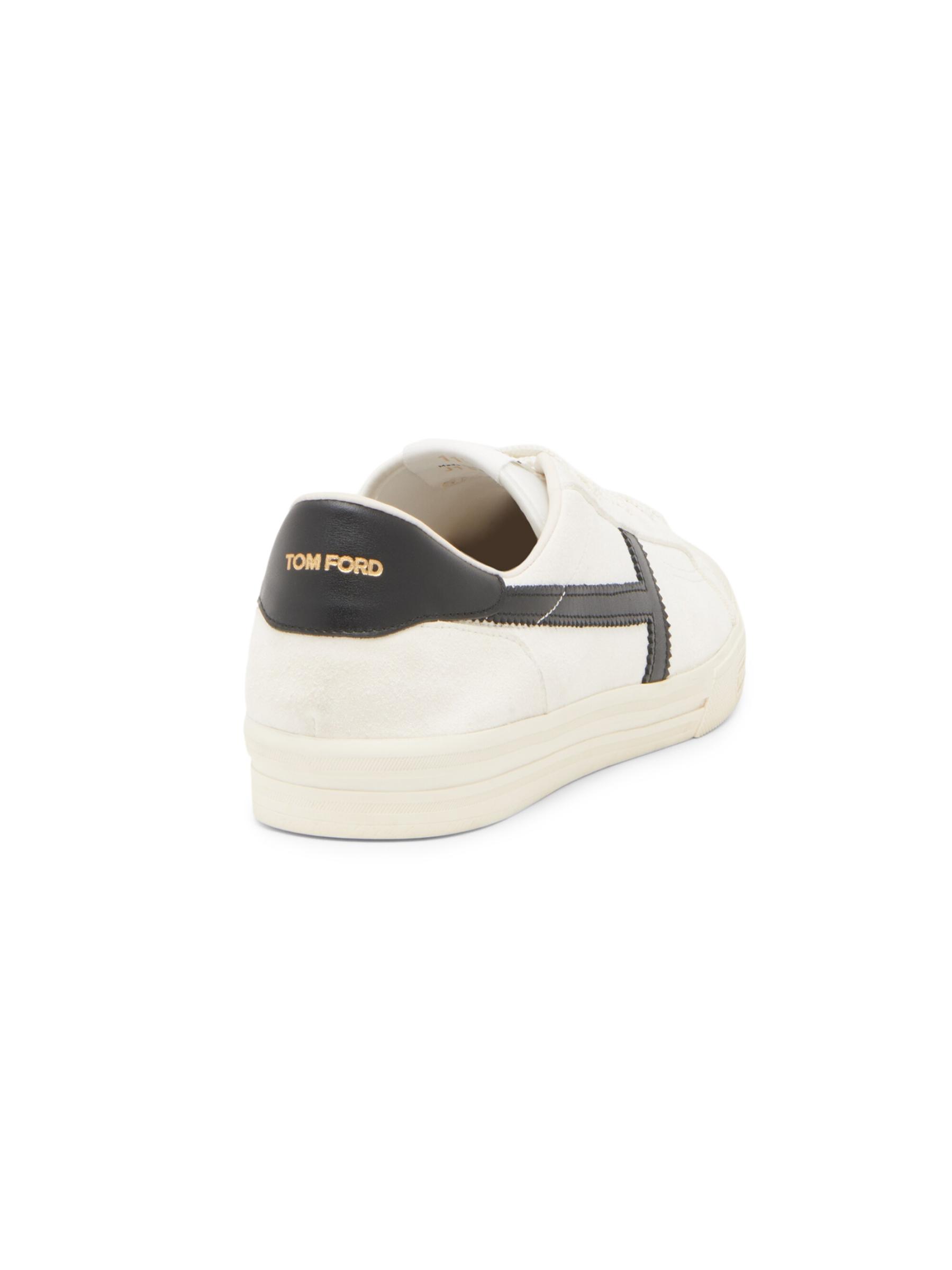 Shop Tom Ford - Jarvis Leather Low-Top Sneakers | Saks Fifth