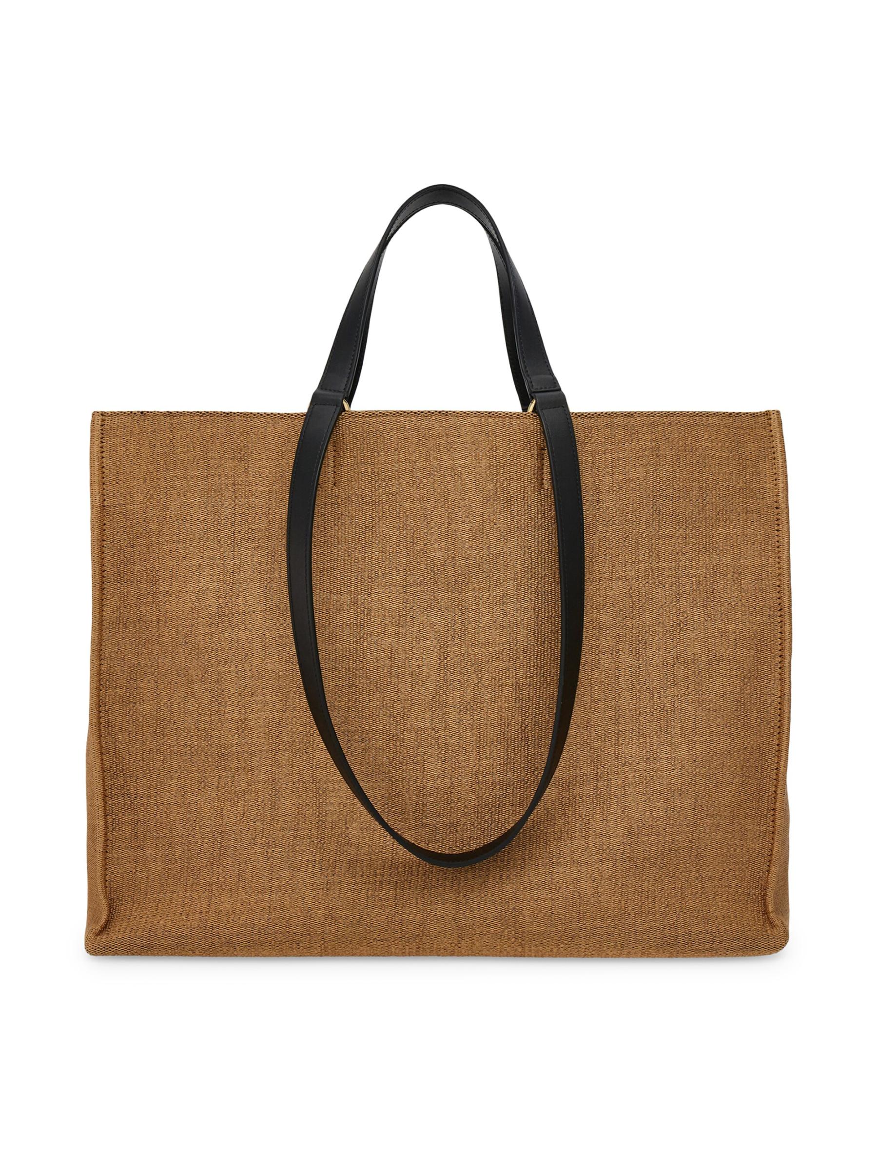 トートバッグ Salvatore Ferragamo Raffia Shopping Bag Salvatore Ferragamo ?sign S? Shopper Bag – MAYFEYR