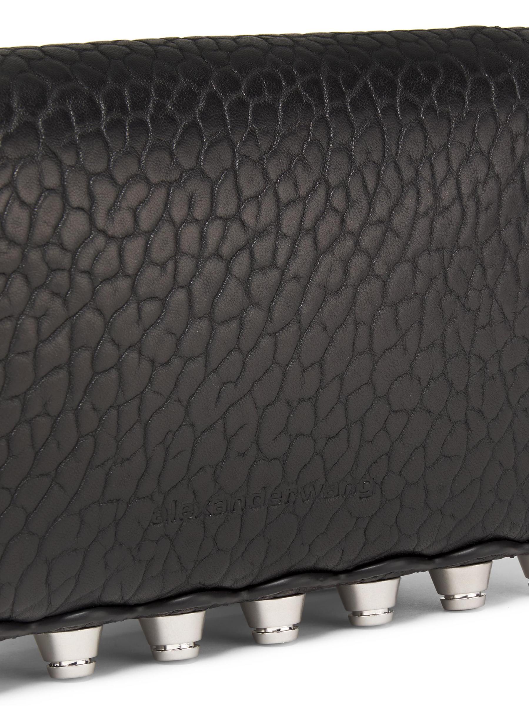 Shop Alexander Wang - Roz Studded Leather Shoulder Bag