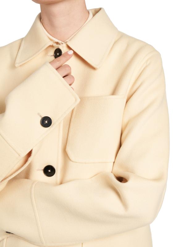 JIL SANDER カシミアジャケット Jil Sander カシミア シャツジャケット | ブルー | FARFETCH JP