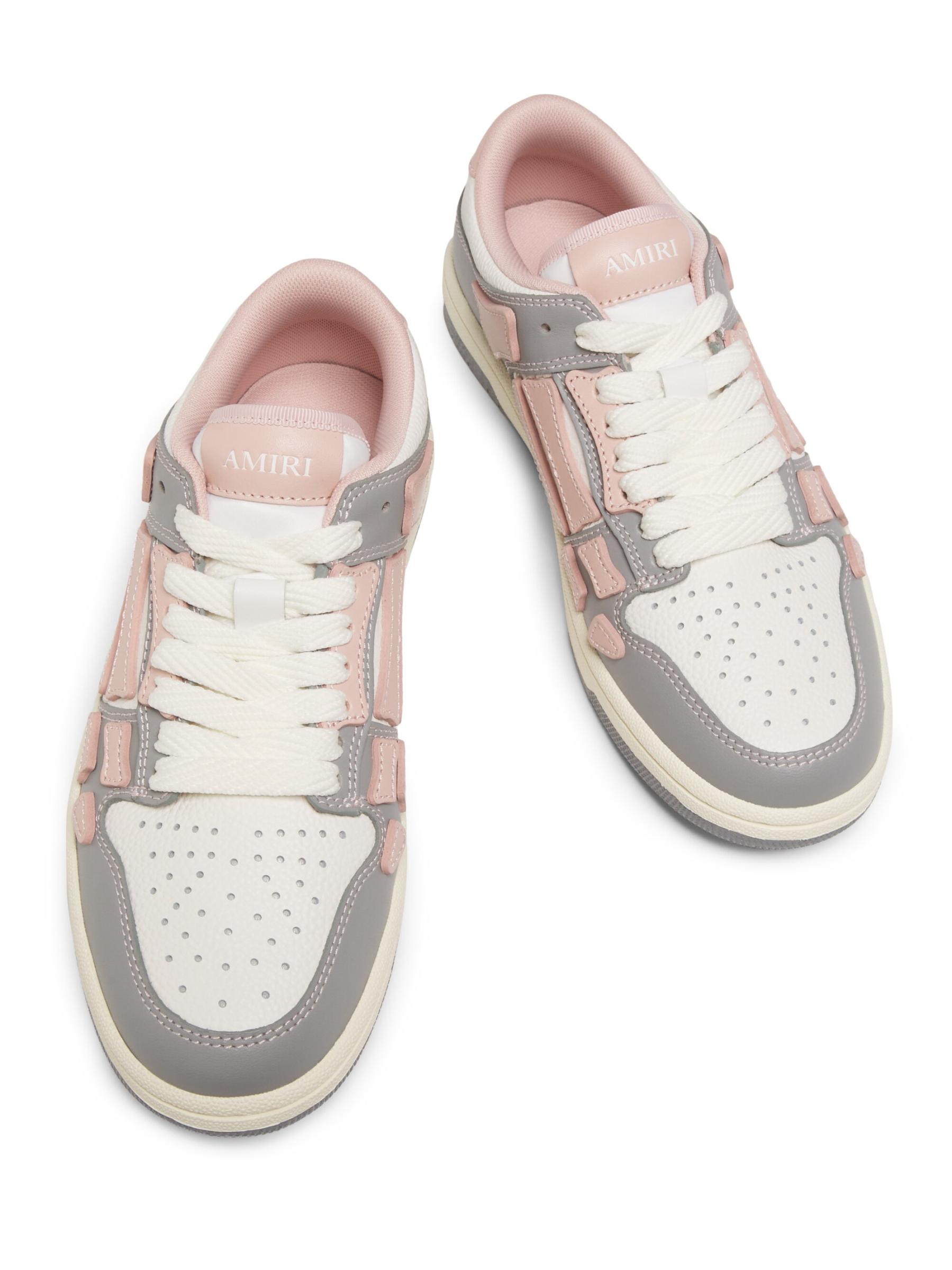 スニーカー AMIRI SS25 VARISTY SKEL LOW TOP (AWFOSR1062 PALE PEACH) Shop Amiri - Varsity Skel Top Low Sneakers | Saks Fifth