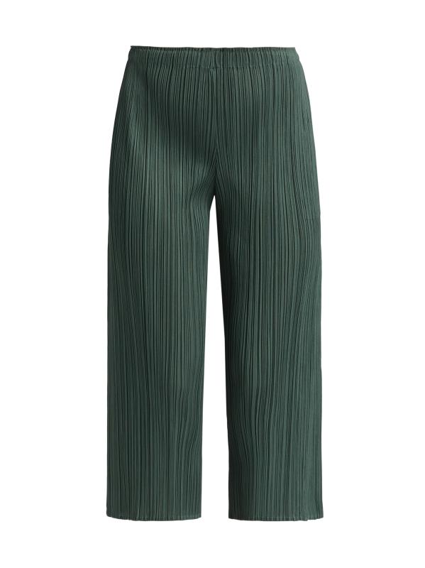 PLEATS PLEASE ワンピース 茶xグレー(ボーダー) 2203225E0039 Pleats Please Issey Miyake | Saks Fifth Avenue Saks Fifth