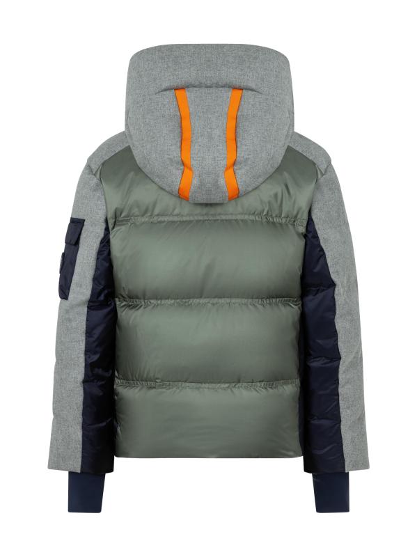 #3: جاكيت بابلو بوفر من ليتل بوي آند بوي - رمادي فاتح