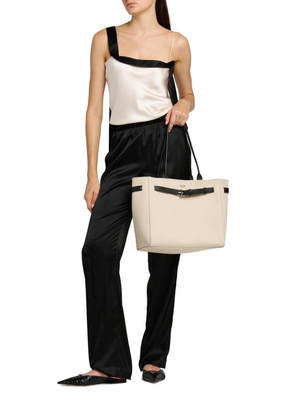 #6: بنطال بيجاما من الساتان الحريري القابل للتمدد - آنا بلاك