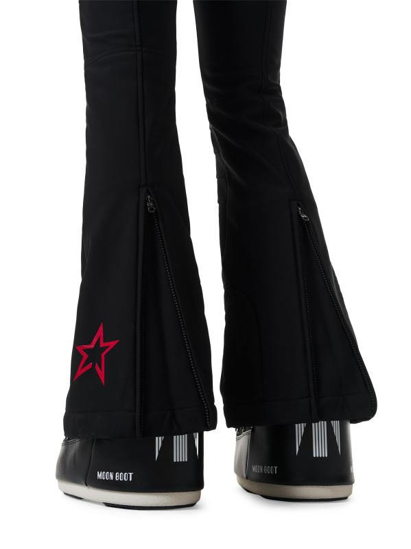 #5: بدلة تزلج بولار فلير داون - أسود + أبيض