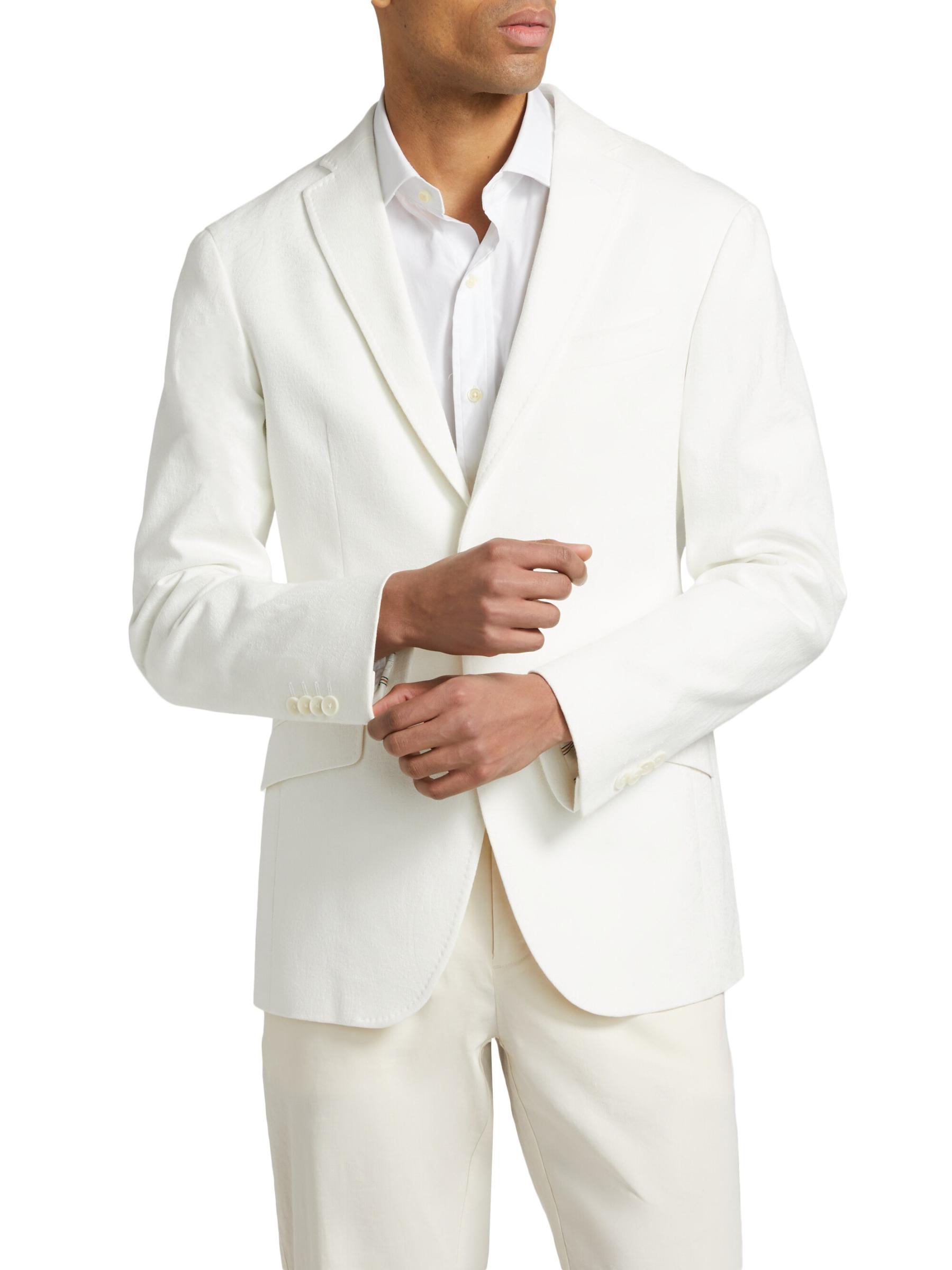Shop ETRO - Textured Stretch-Cotton Single-Breasted Jacket
