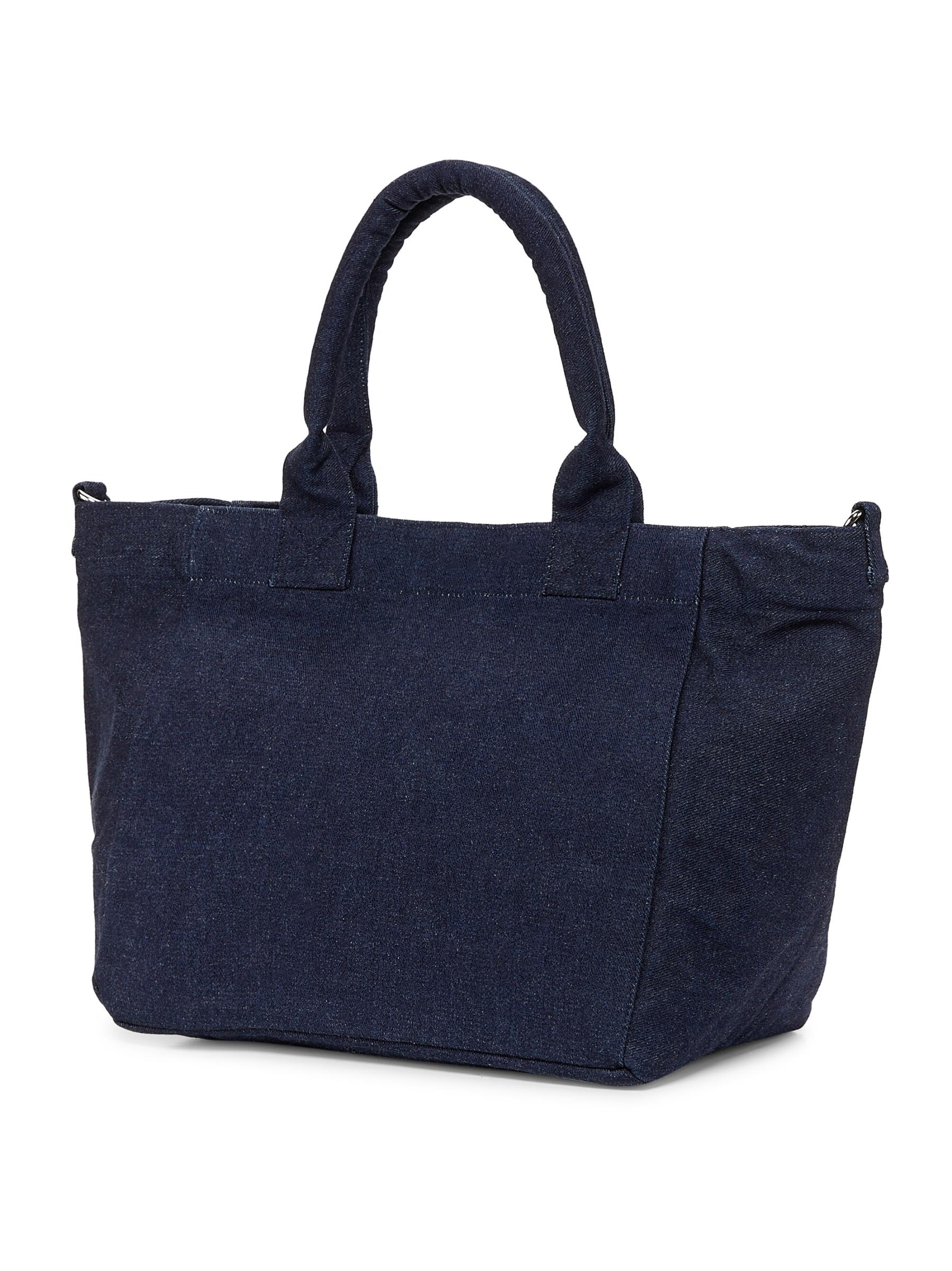★送料・関税込【GANNI】Small Easy Shopper Denim Tote Bag Shop GANNI - Small Easy Denim Shopper Tote Bag | Saks Fifth