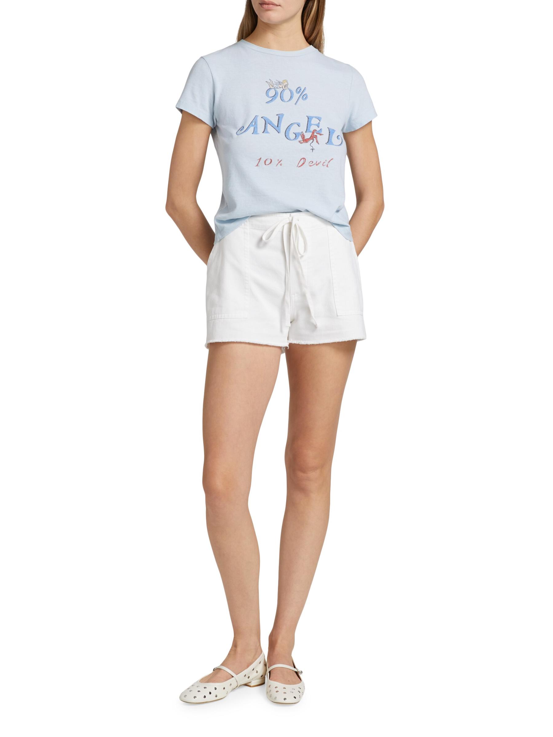 Shop RE/DONE - Classic Angel Devil T-Shirt | Saks Fifth