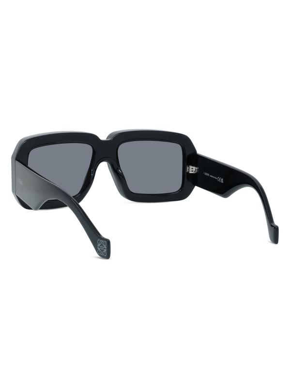 【LOEWE】Paulas Ibiza スクエア サングラス ブラック Loewe - LOEWE×Paula's Ibiza 56MM スクエアサングラス を