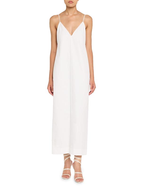 #2: صندل كليو عيار 105 ملم من الحرير المزين - أبيض