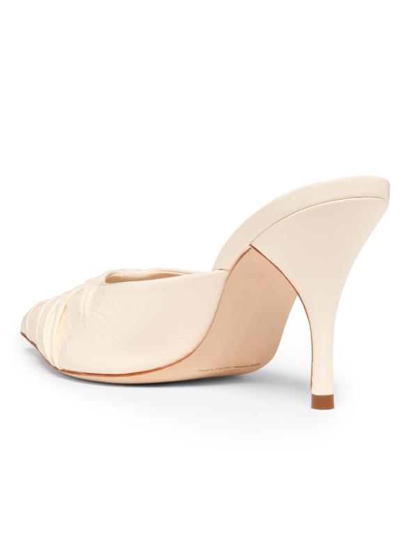 #3: بغال من الجلد اللامع مقاس 85 مم - عاجيي