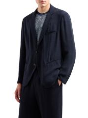 Giorgio Armani ヘリンボーン テーラードジャケット XL Giorgio Armani - スーパーソフト・ヘリンボーン・ジャケット を