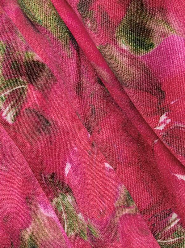 #6: فستان ألبا القصير من مزيج الحرير الزهري - برعم أرجواني