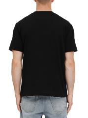 【オススメ】PURPLE BRAND / ロゴ入り コットン ダメージTシャツ Purple Brand - テクスチャード・コットン・ジャージー・クルー