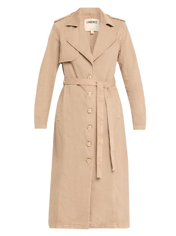 معطف المطر Zavia من الدنيم