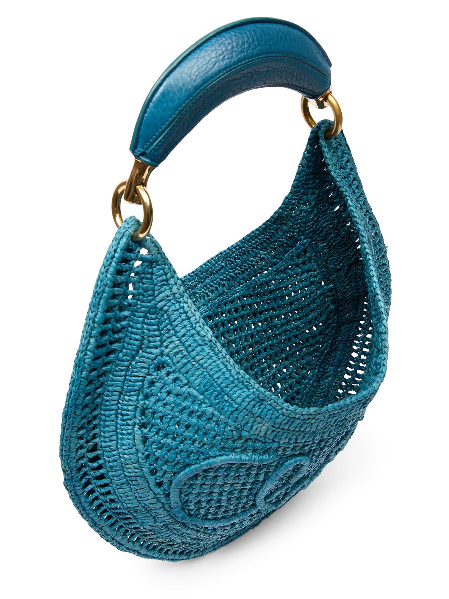 【CHLOE】Summer Banana hobo bag Shop Chloé - Summer Banana Logo-Crocheted Hobo Bag | Saks