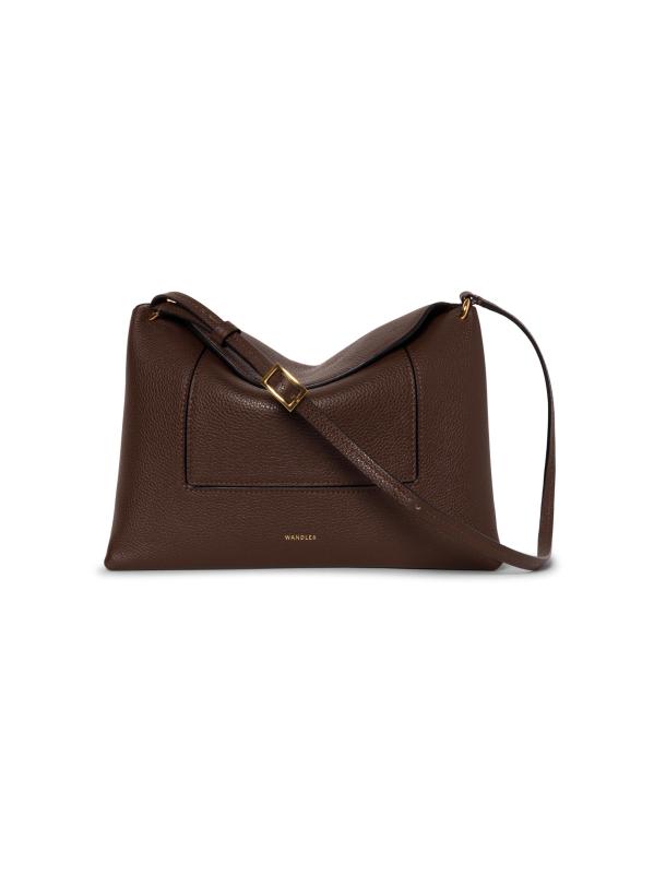Penelope Slouch Leather Shoulder Bag
