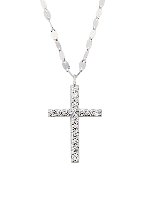 Flawless Everyday 14K Yellow Gold 
0.3521 TCW Diamond Cross Pendant Necklace