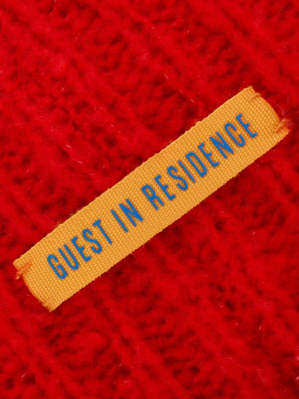 #2: قبعة صغيرة من الصوف المضلع على شكل سحابة - الفلفل الحار