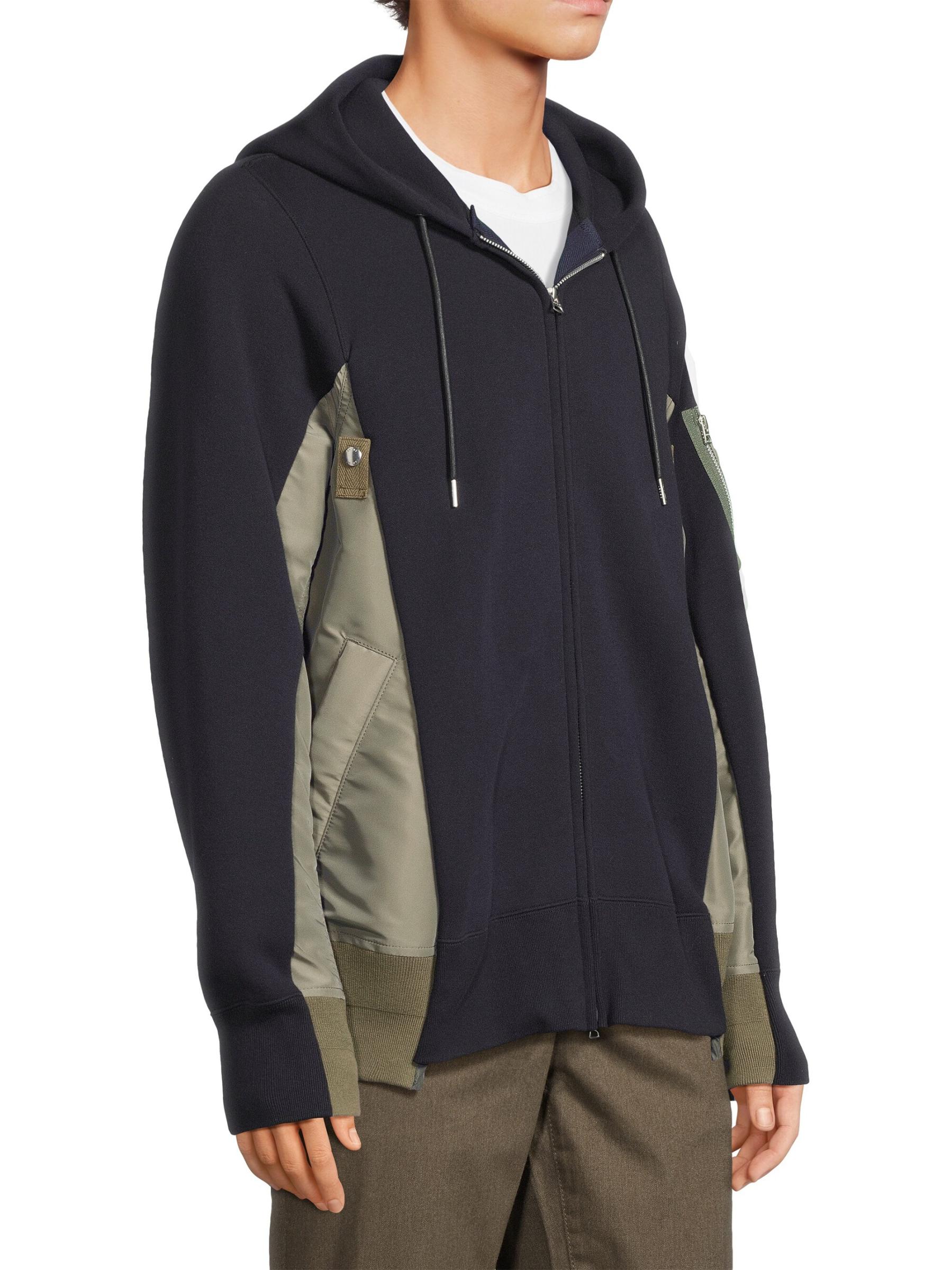 送料関税込★sacai★コットン混紡パーカー 送料関税込☆sacai☆コットン混紡パーカー (sacai/パーカー