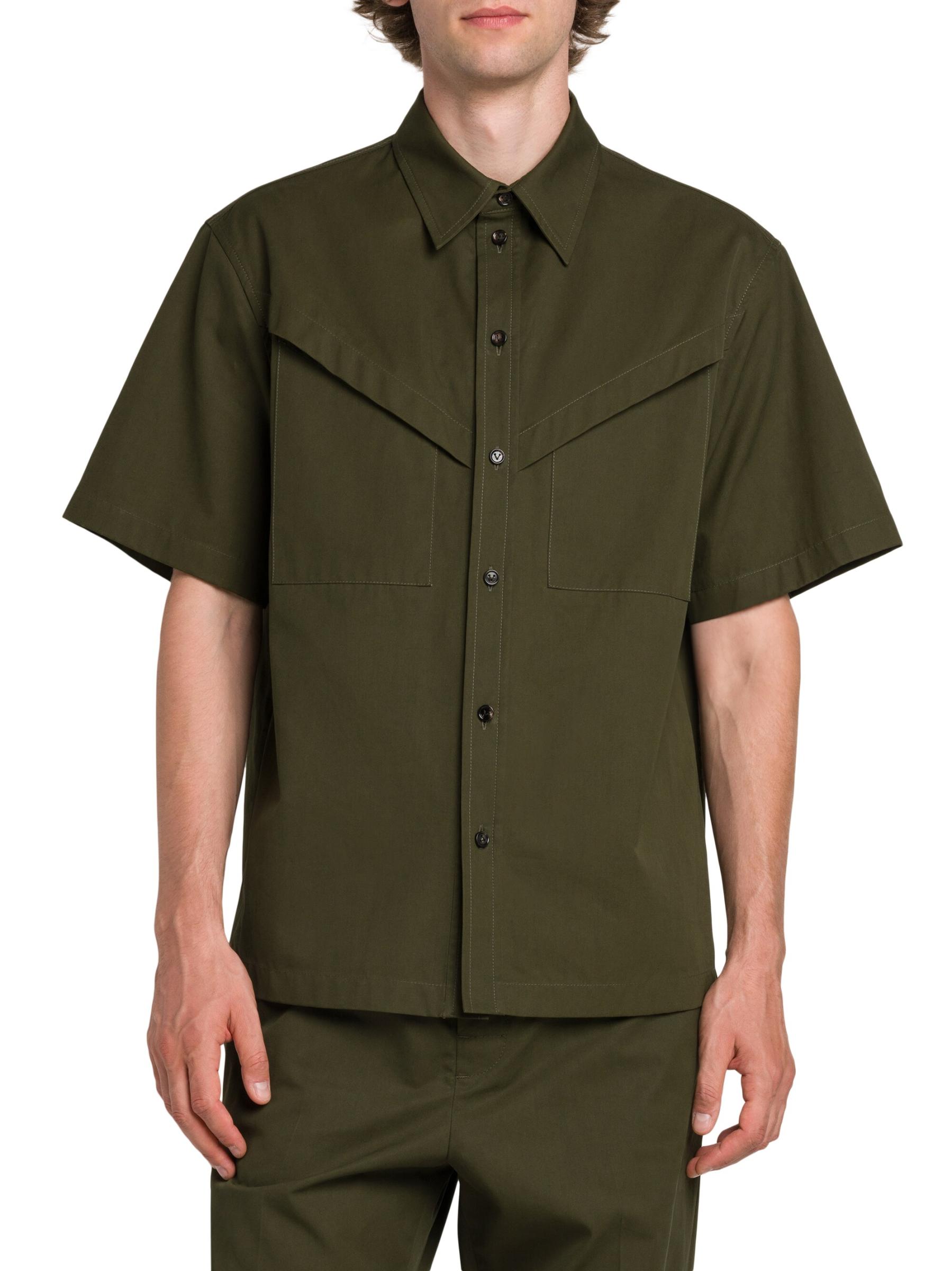 Bottega Veneta ボッテガヴェネタ SHIRT コットンツイル シャツ Bottega Veneta - ライト・コットン・ツイル・シャツ を