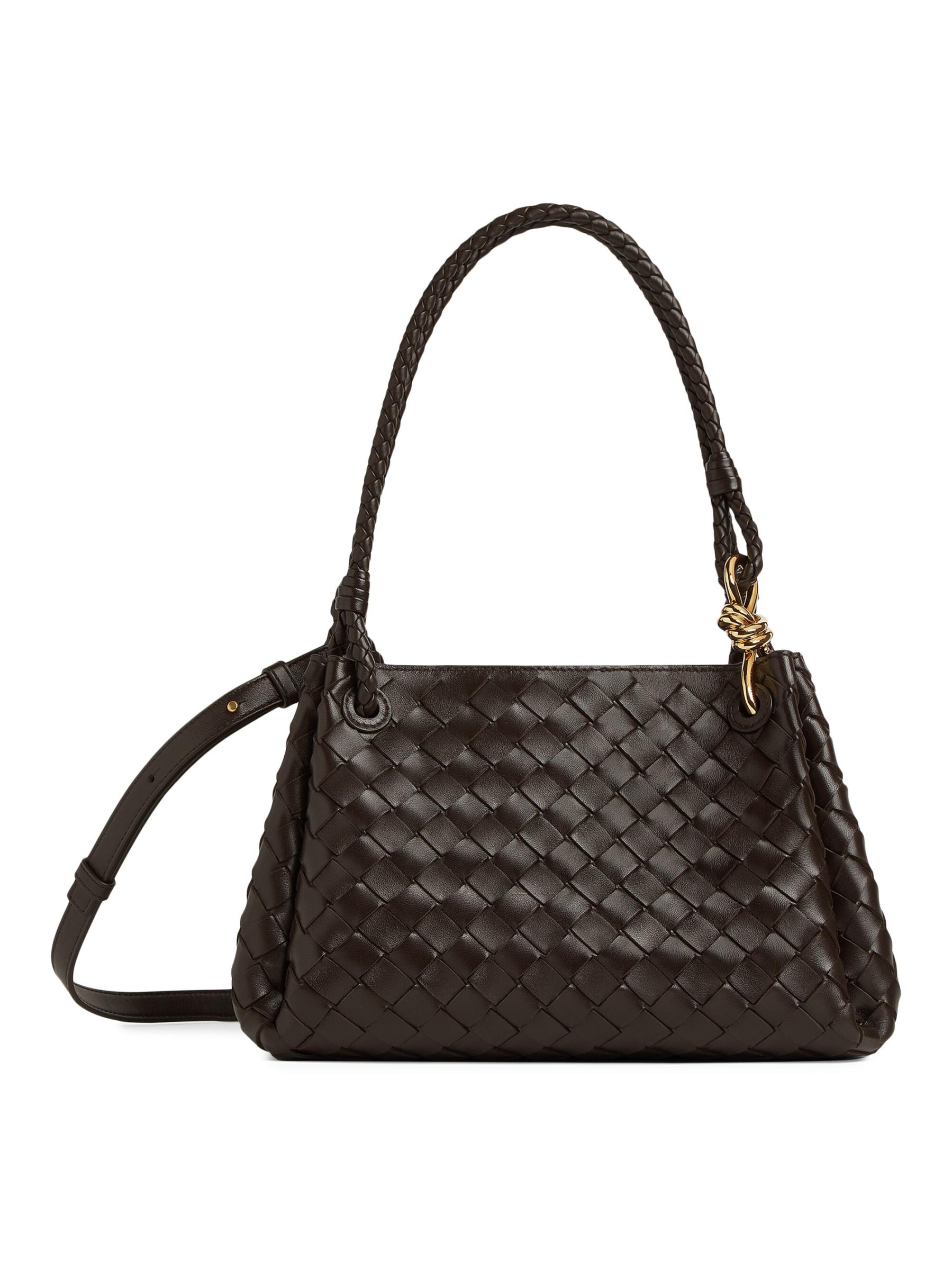 【BOTTEGA VENETA】パラシュート ミディアム ブラック ボッテガ・ヴェネタ】人気のアンディアーモ シリーズから新作