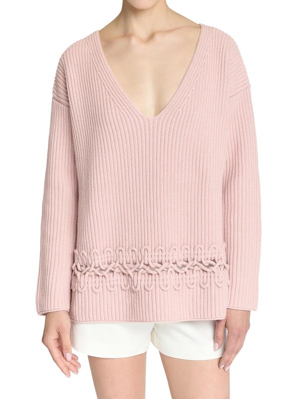 #2: سترة ألما من الكشمير - وردة الشاي